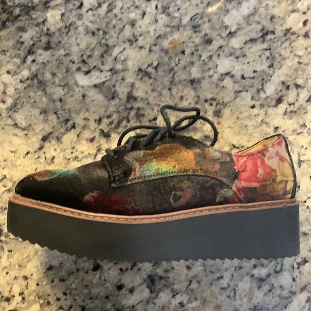Funky platform shoes.